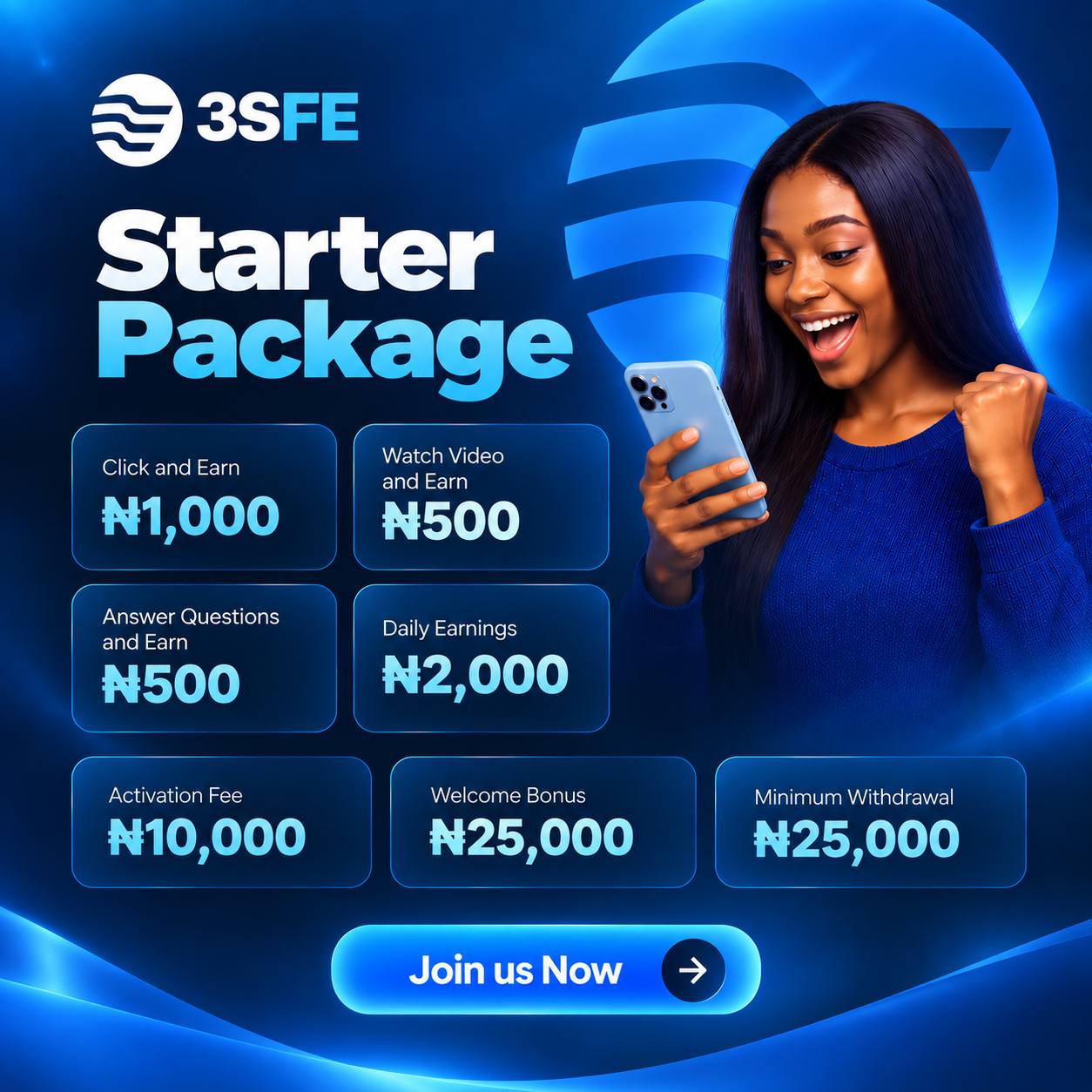 Starter package — ₦10,000